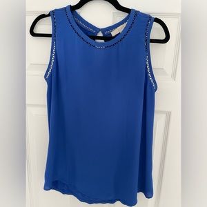 Loft Cutout Mixed Media Shell M